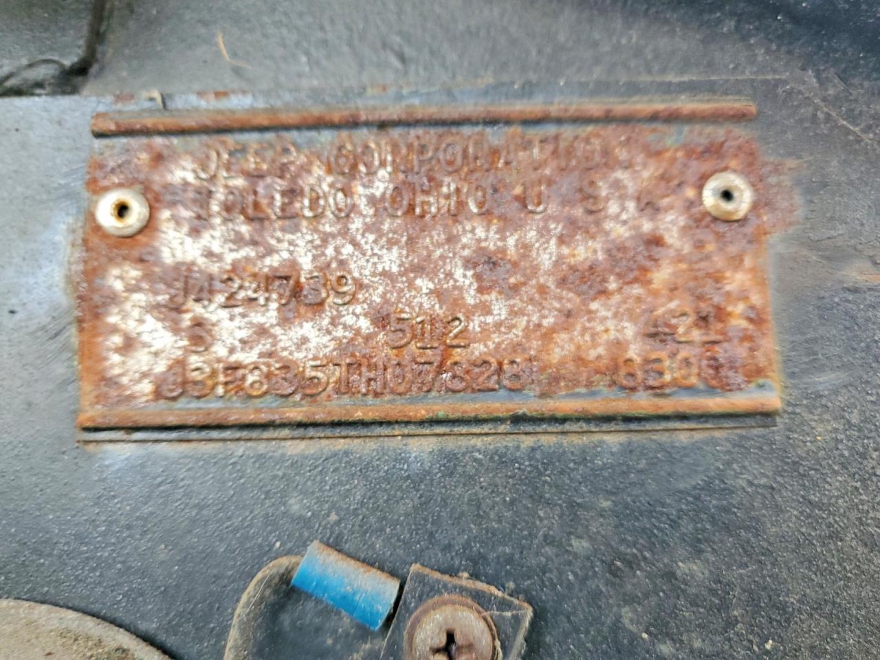 JEEP DJ5/CJ5 2D 4X4 1973 — 13