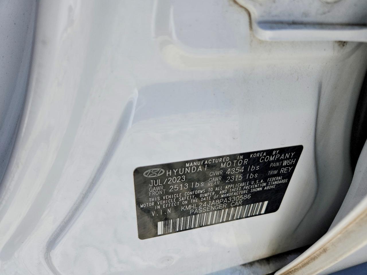 HYUNDAI SONATA 2023 — 13
