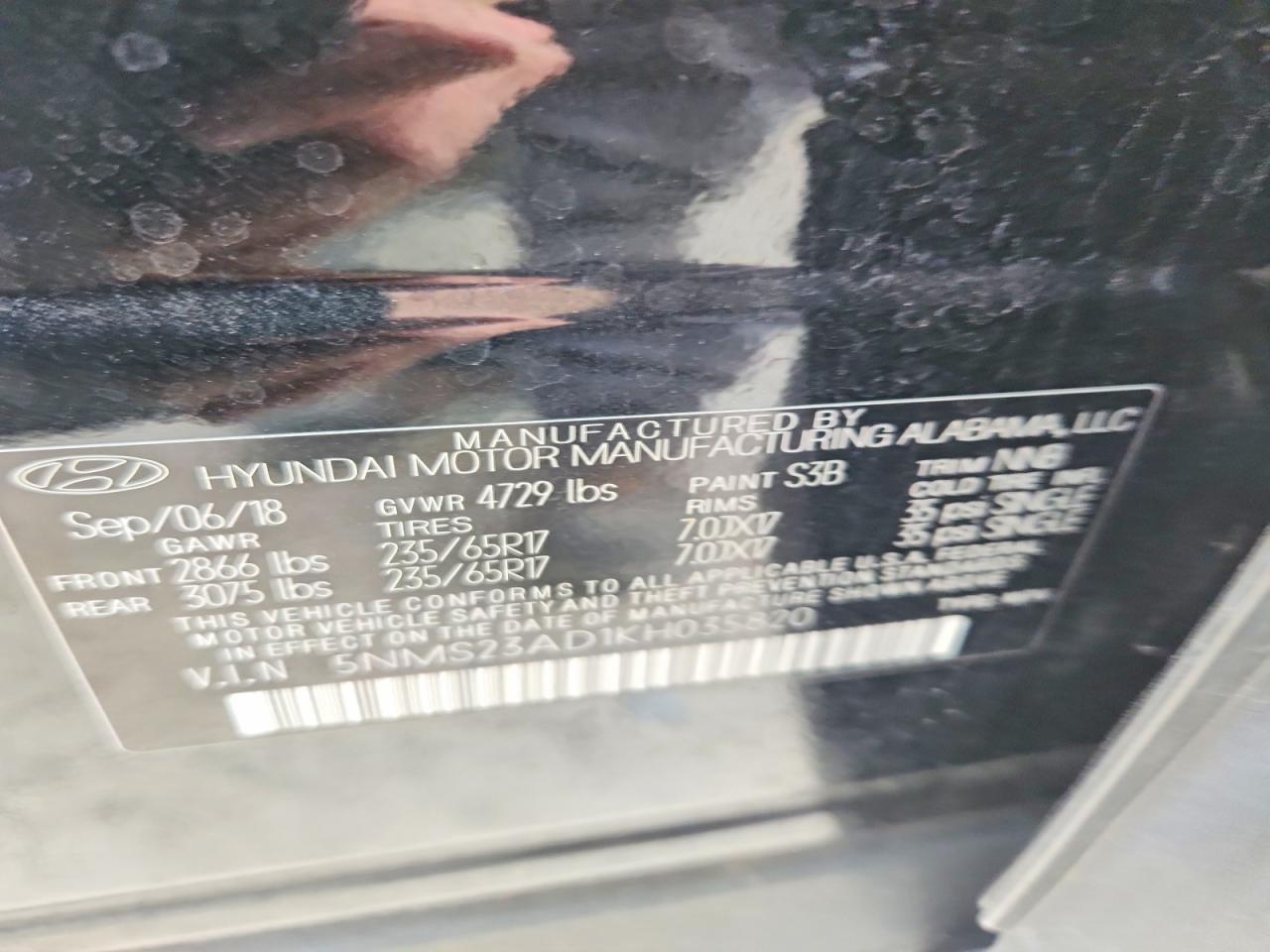 HYUNDAI SANTA FE 2019 — 15