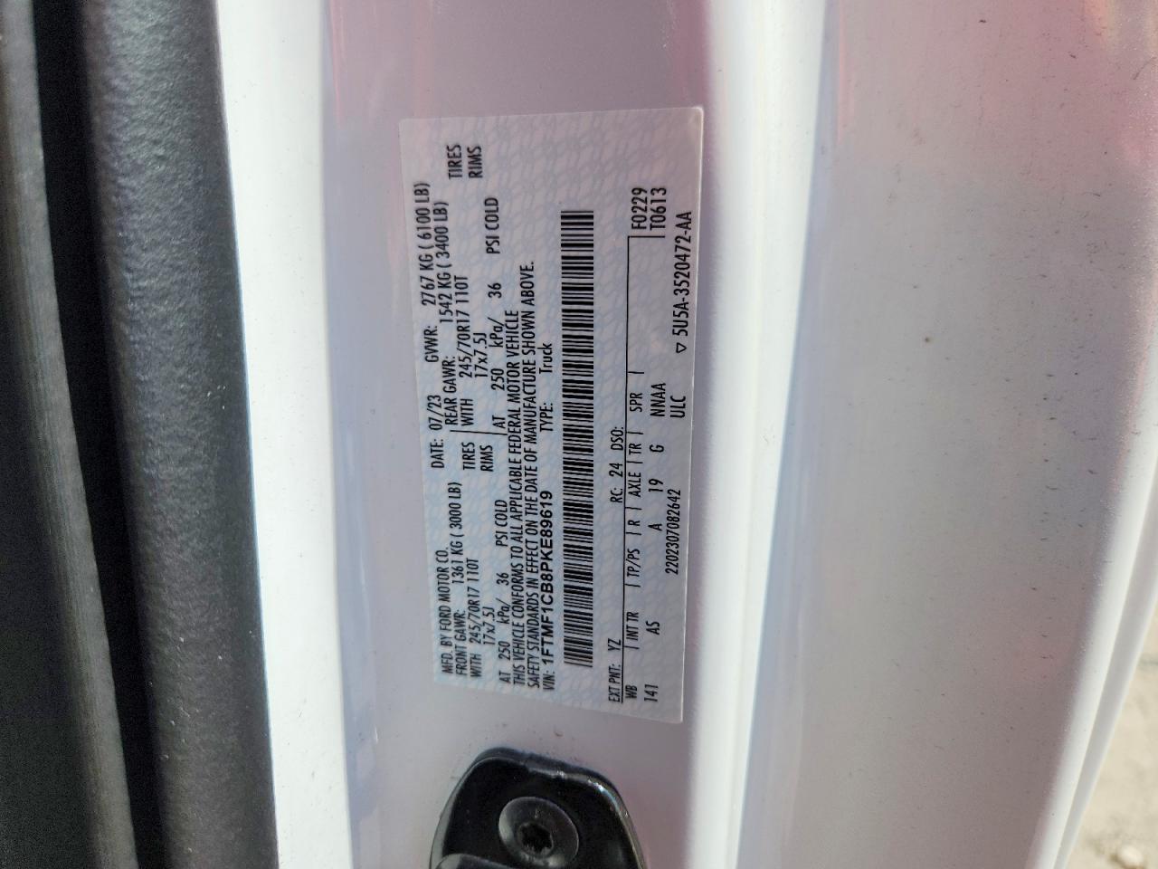 FORD F-150 2023 — 13