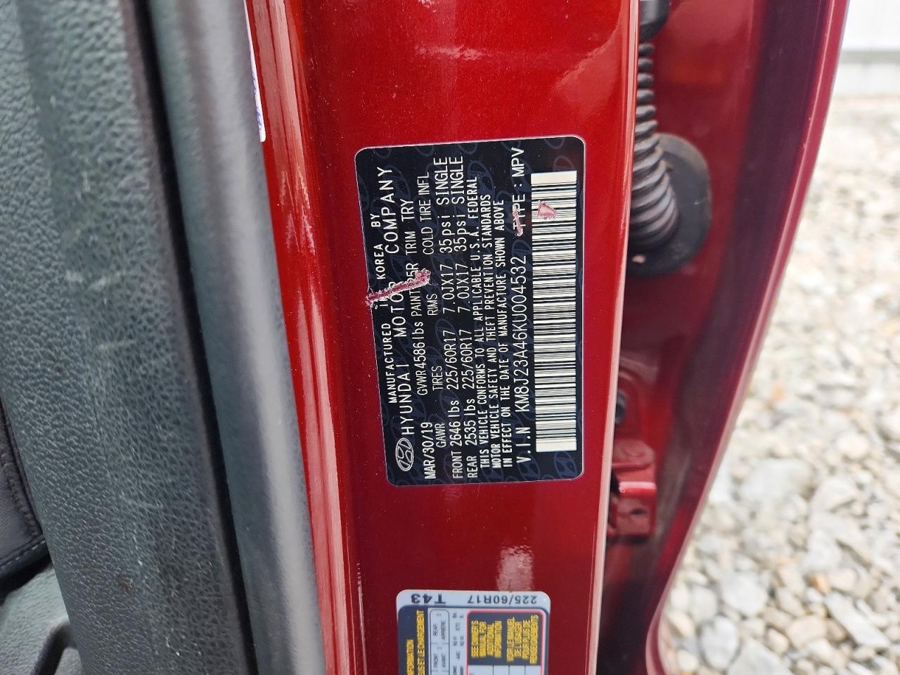 HYUNDAI TUCSON 2019 — 13