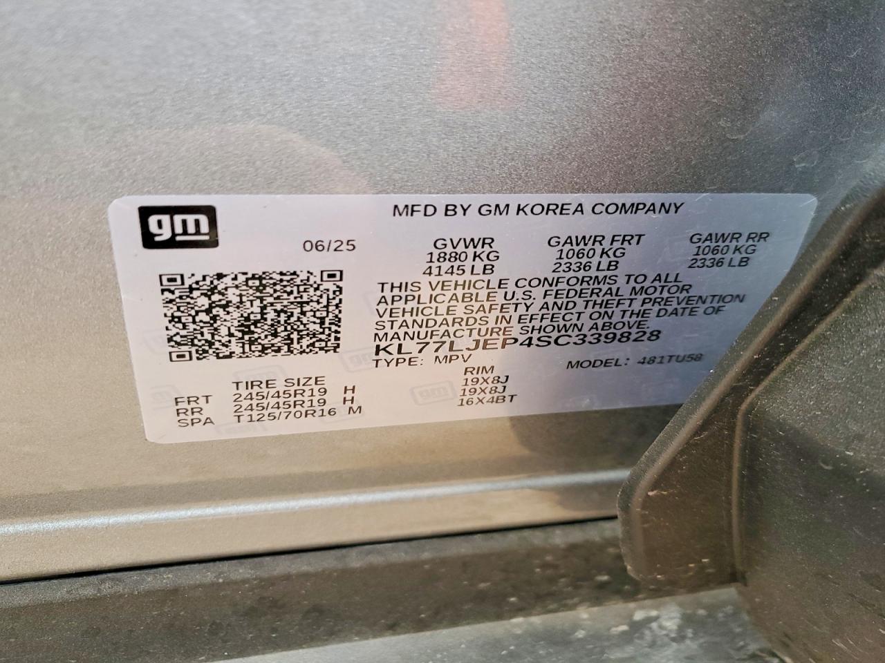 CHEVROLET TRAX 2025 — 14