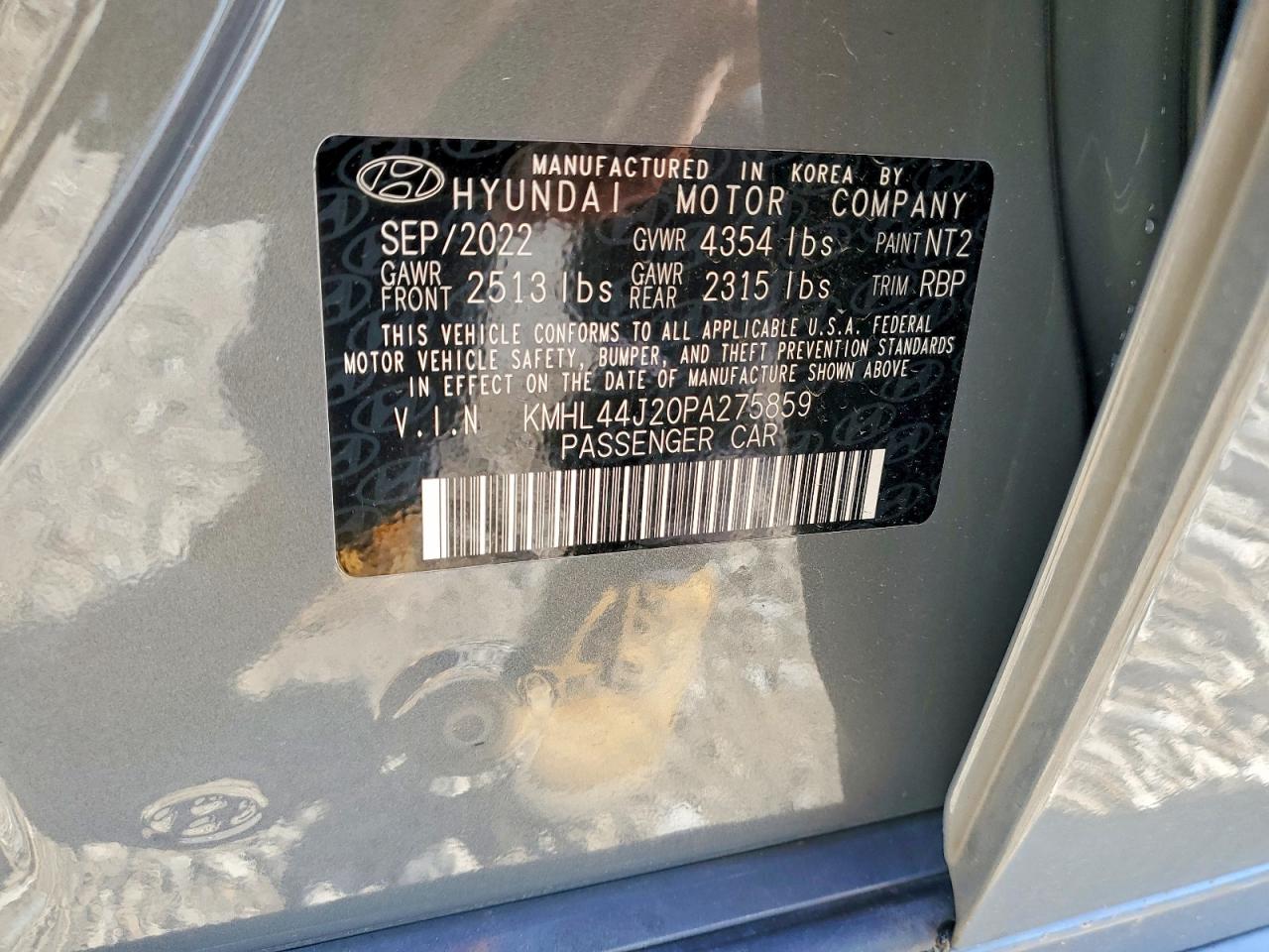 HYUNDAI SONATA 2023 — 13
