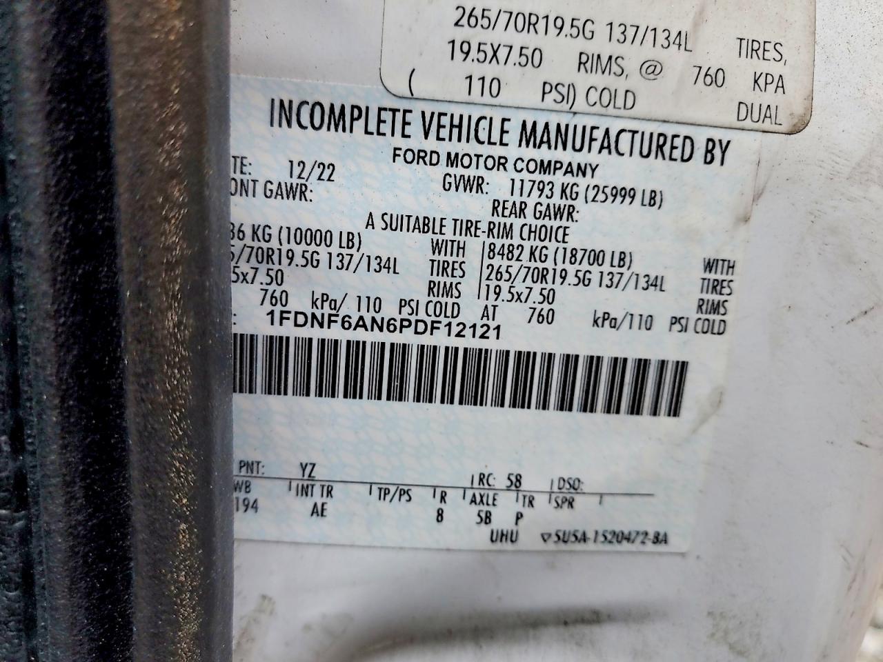FORD F650 2023 — 13