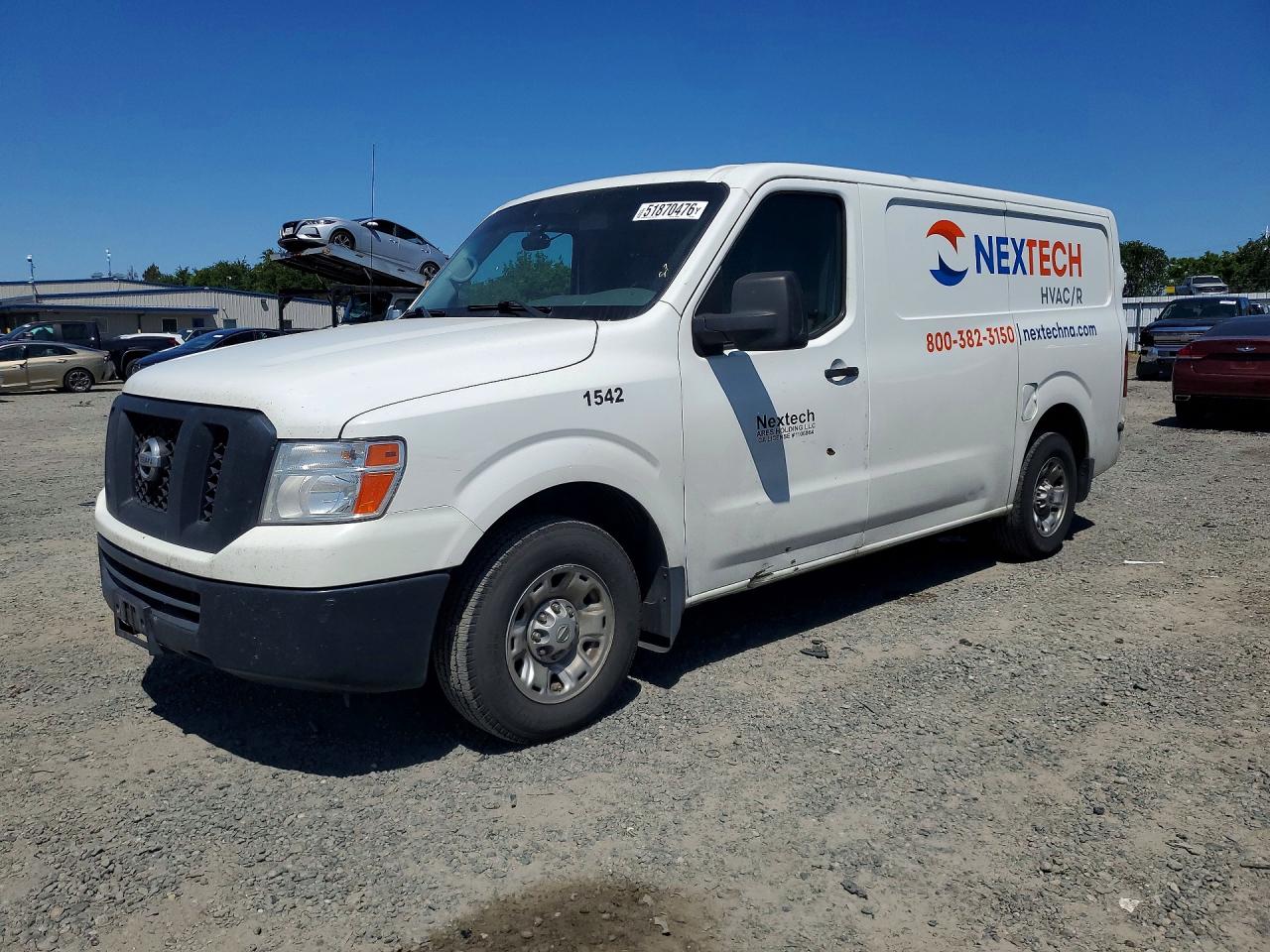 2021 NISSAN NV 2500 HD SV