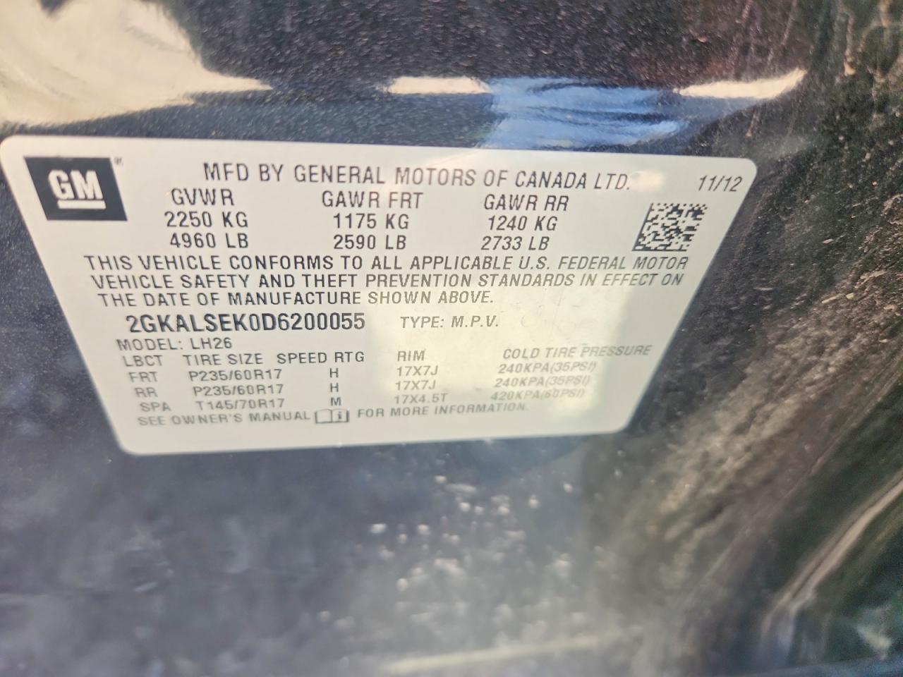 GMC TERRAIN 2013 — 15