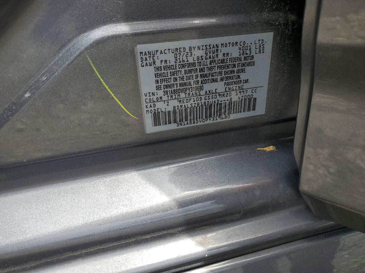 NISSAN SENTRA 2023 — 13
