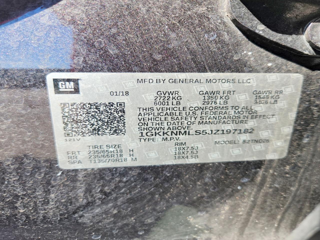 GMC ACADIA 2018 — 14