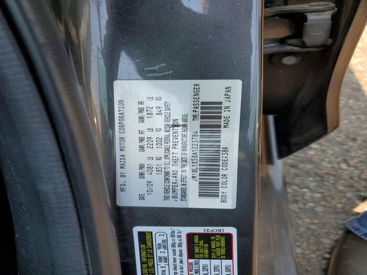 MAZDA 3 2010 — 14