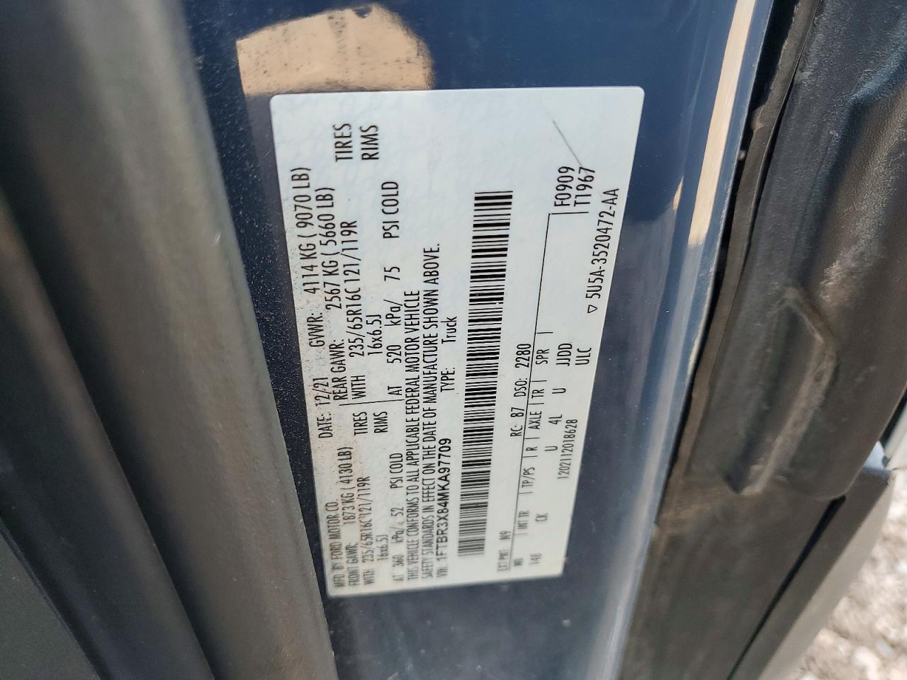 FORD TRANSIT 2021 — 14