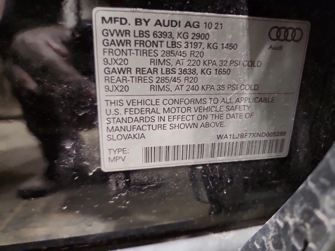 AUDI Q7 2022 — 14