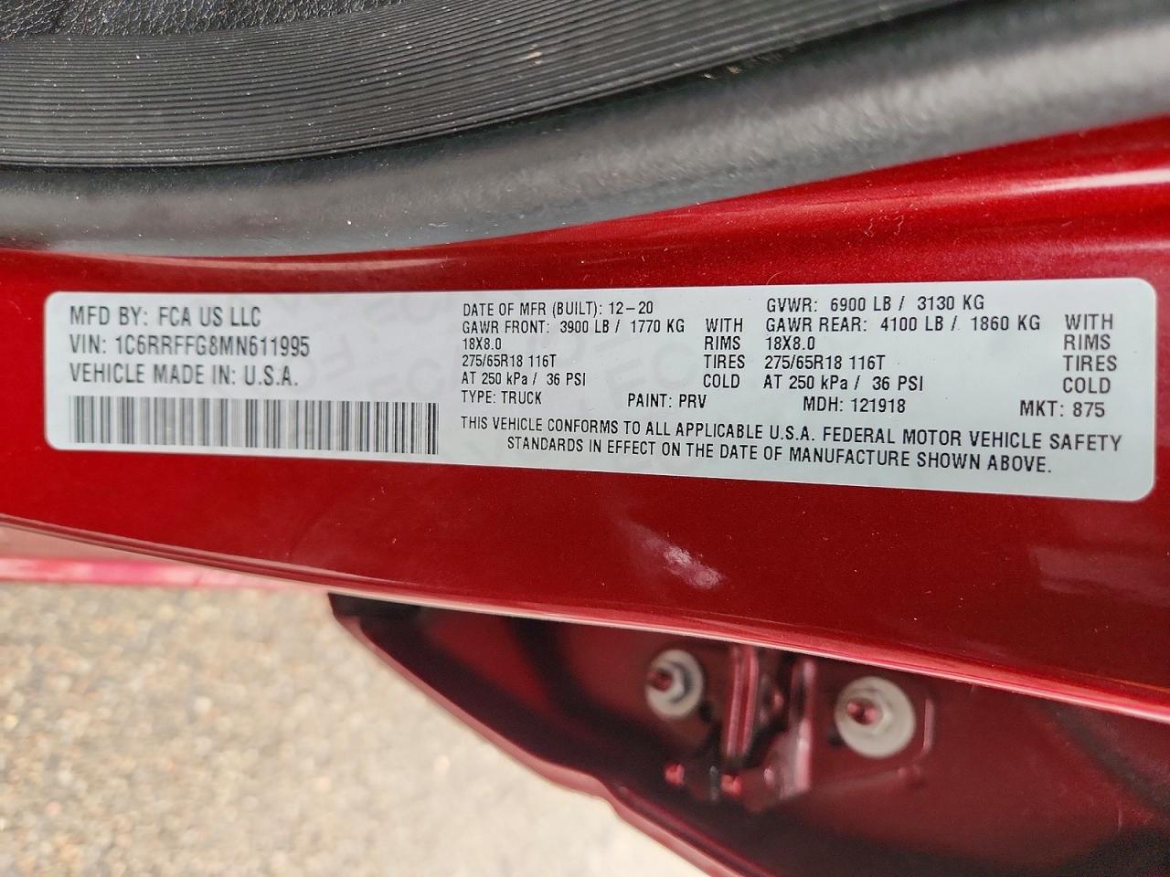 RAM 1500 2021 — 14