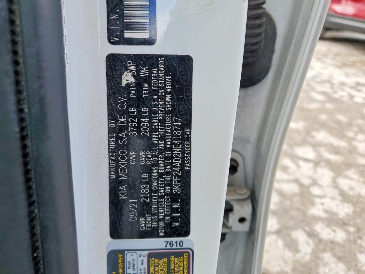 KIA FORTE 2022 — 13