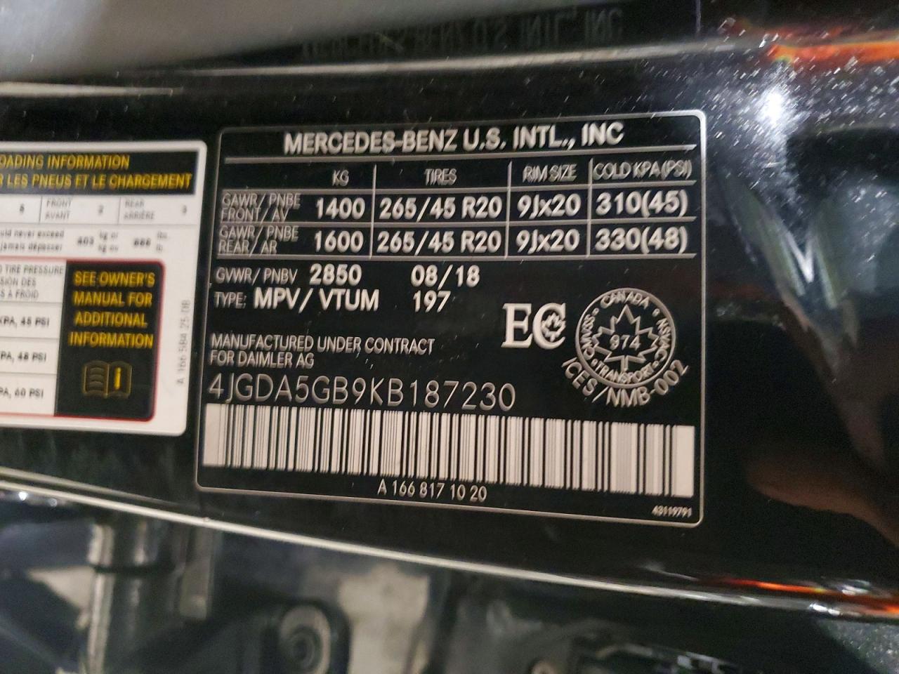 MERCEDES-BENZ GLE 2019 — 15