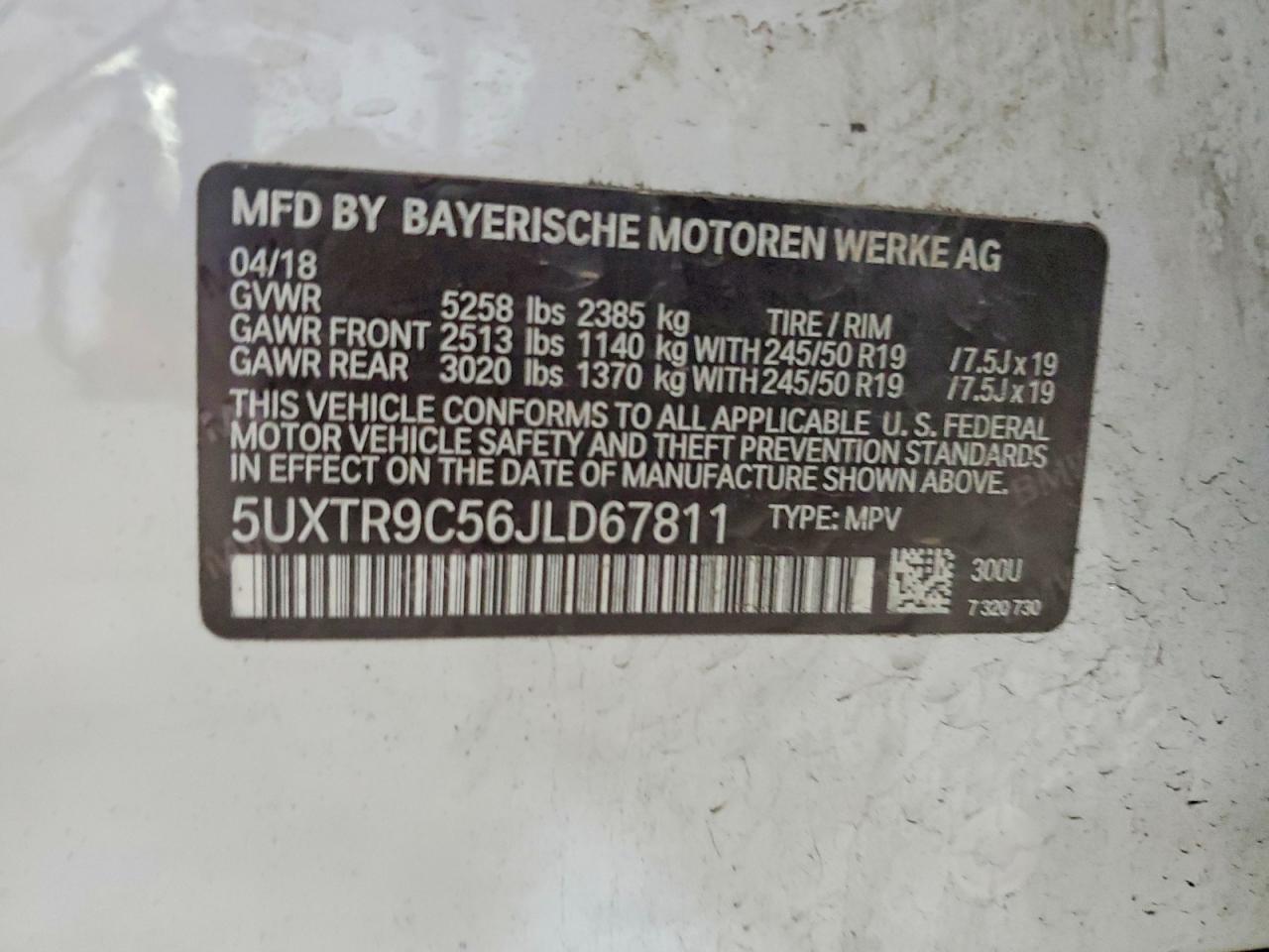 BMW X3 2018 — 15
