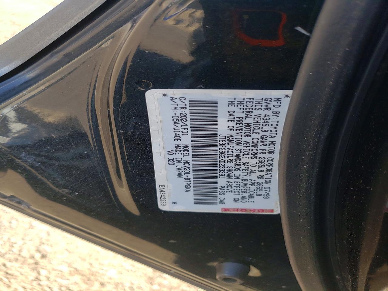 LEXUS ES 1999 — 13
