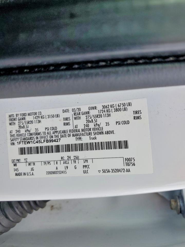 FORD F150 2020 — 13