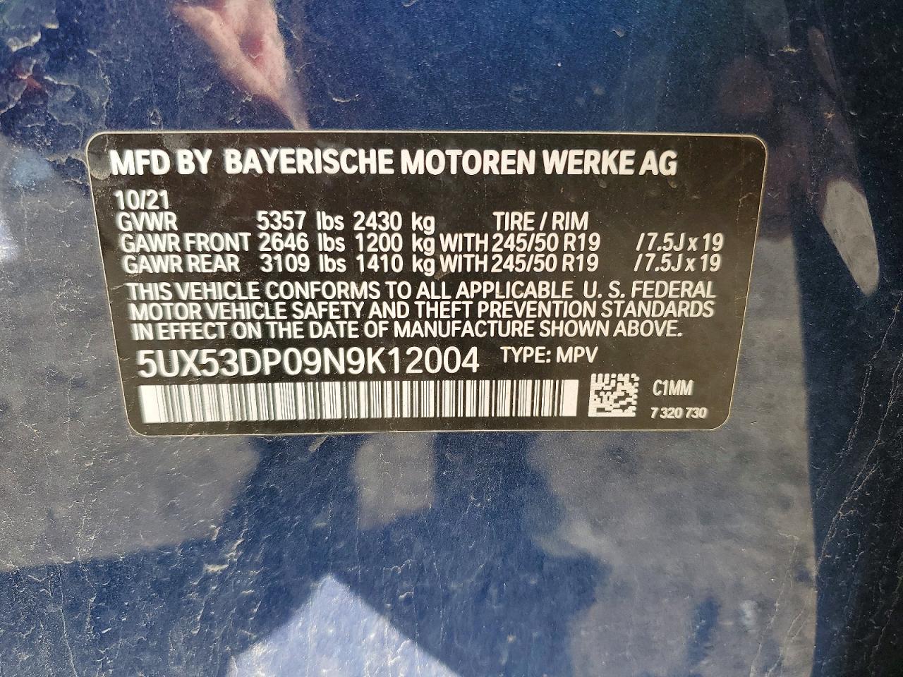 BMW X3 2022 — 14