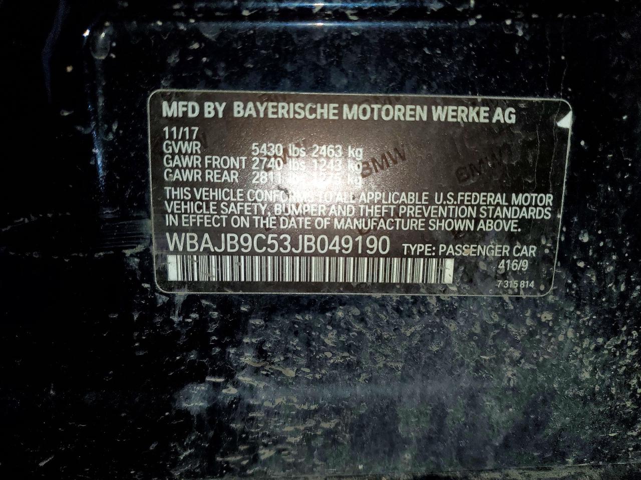 BMW M550XI 2018 — 14