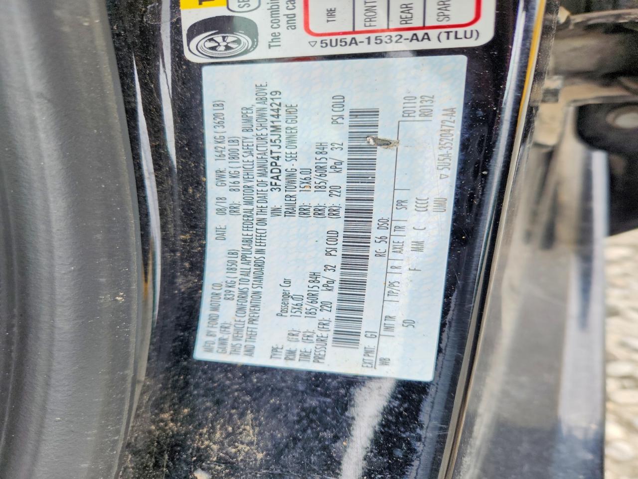 FORD FIESTA 2018 — 14