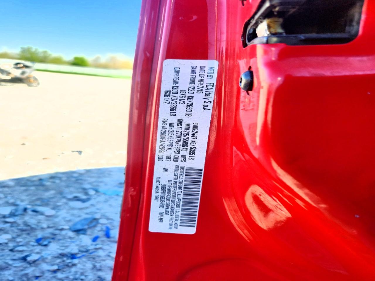 RAM PROMASTER CITY 2016 — 14