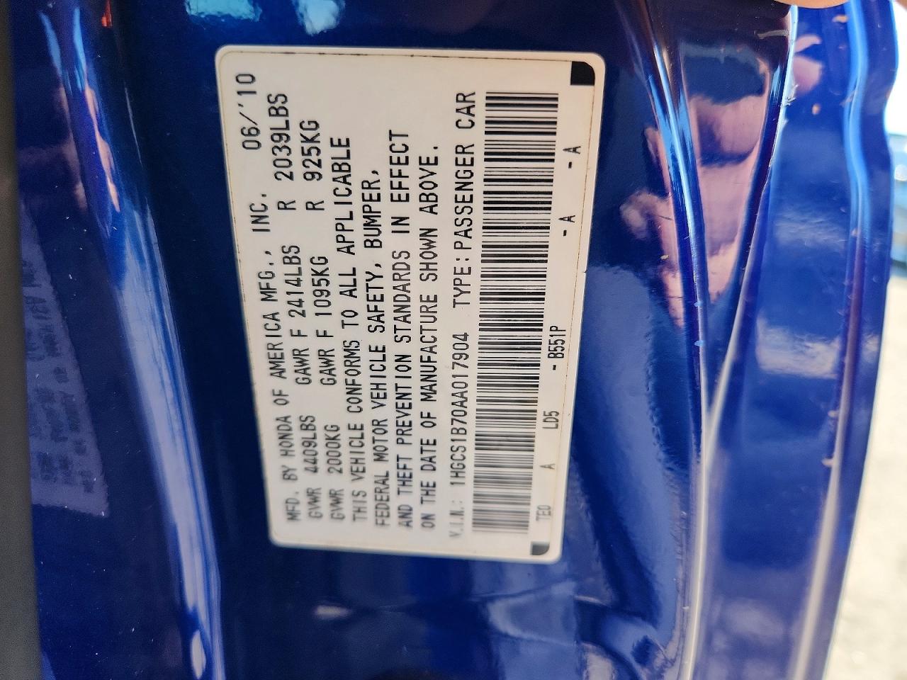 HONDA ACCORD 2010 — 13