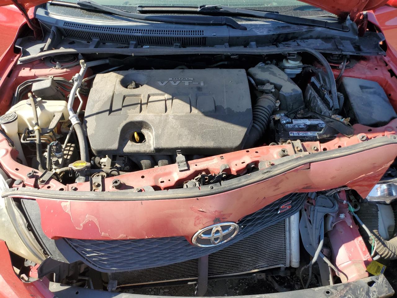 TOYOTA COROLLA 2009 — 12