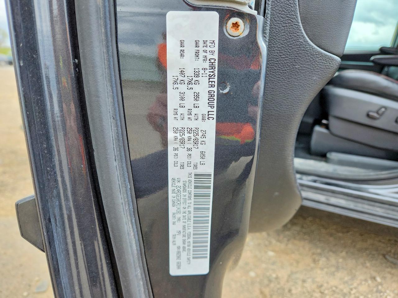 DODGE GRAND CARAVAN 2012 — 14