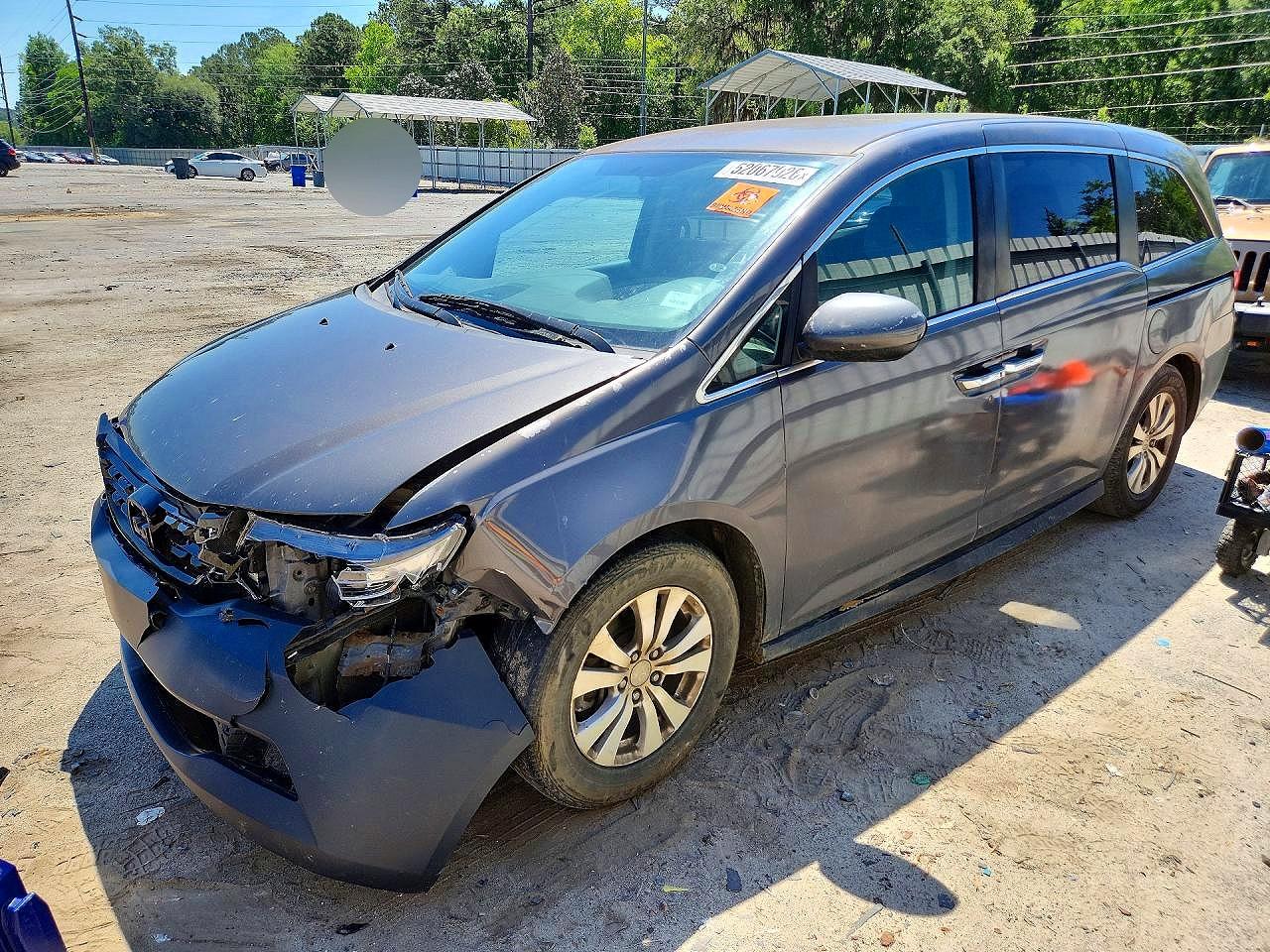 HONDA ODYSSEY 2015 — 2