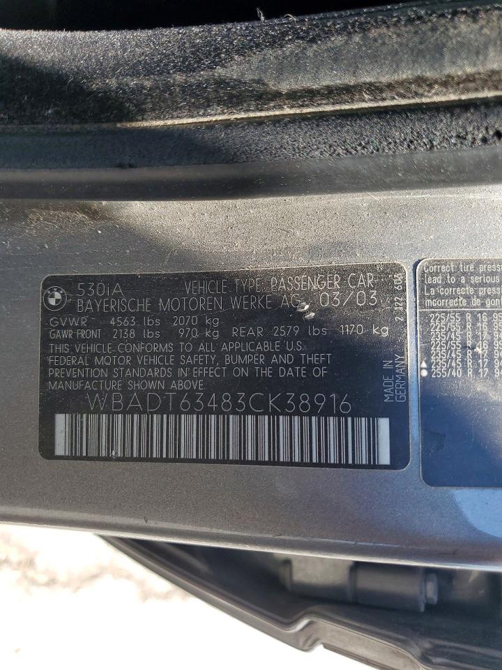 BMW 530 2003 — 13