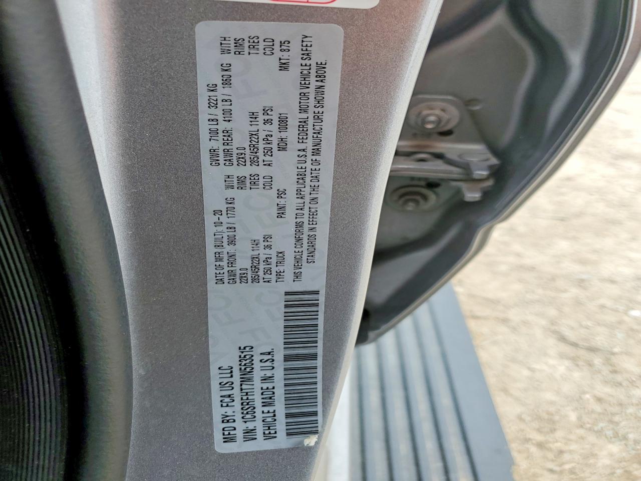 RAM 1500 2021 — 13
