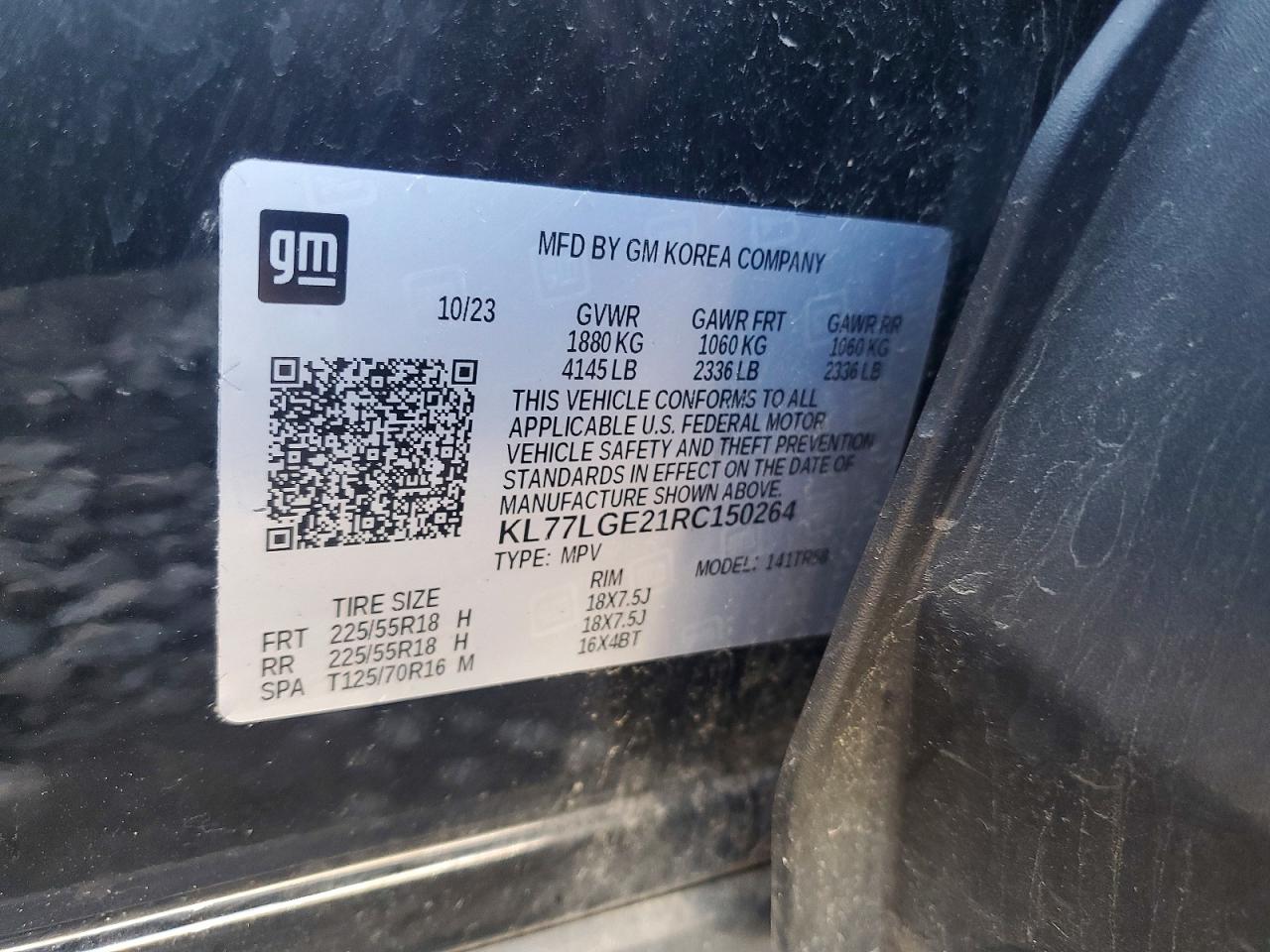 CHEVROLET TRAX 2024 — 14