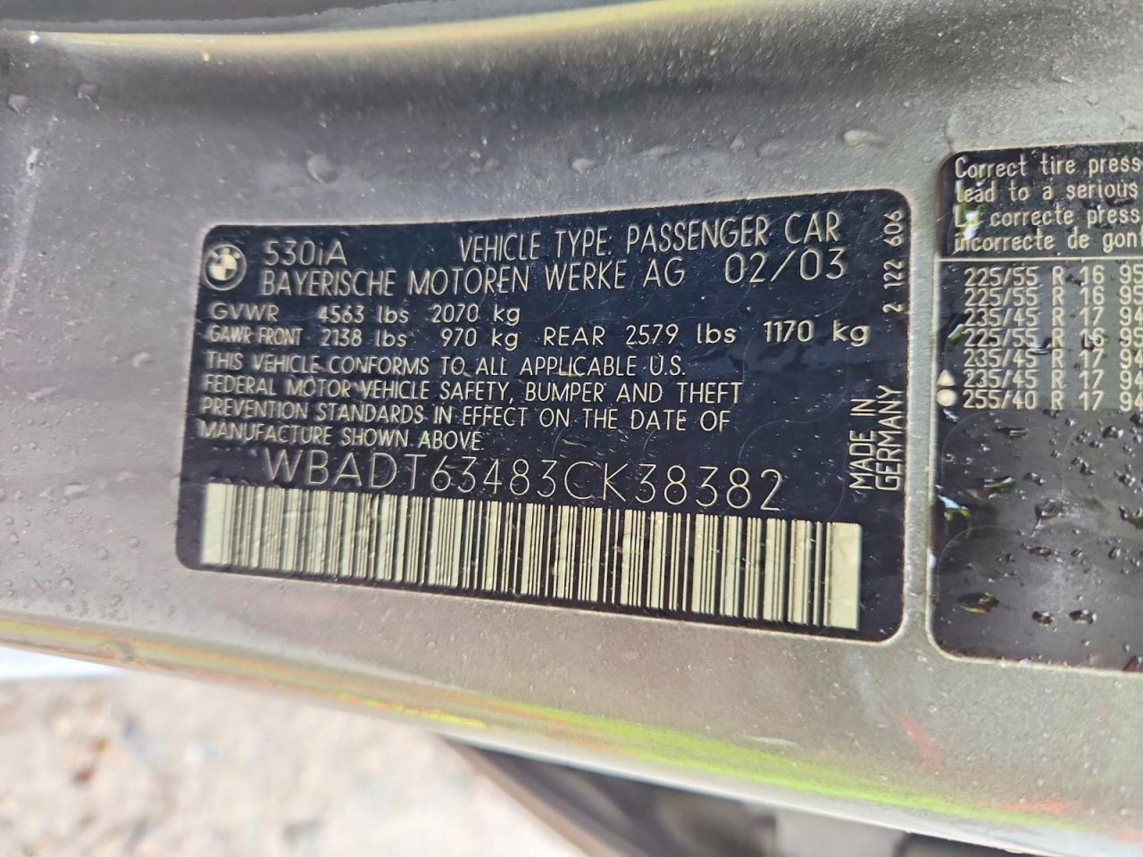 BMW 530 2003 — 13