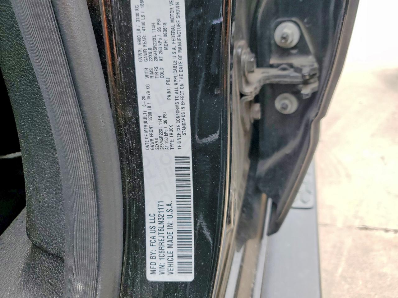 RAM 1500 2020 — 13