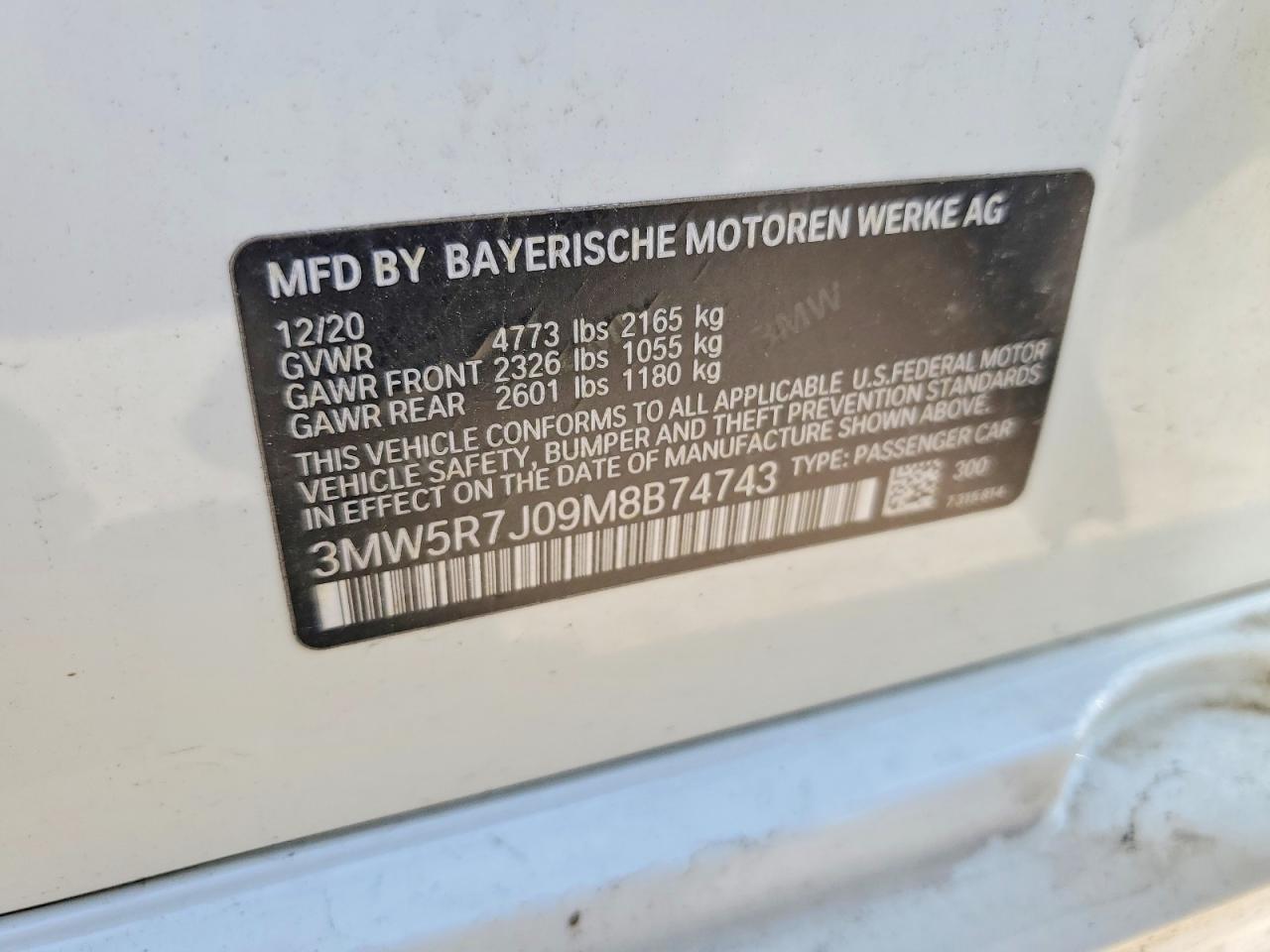 BMW 330XI 2021 — 13