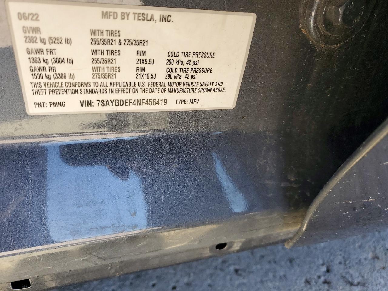 TESLA MODEL Y 2022 — 13