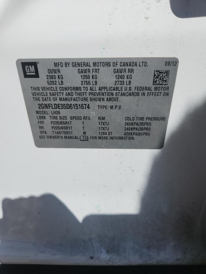CHEVROLET EQUINOX 2013 — 14