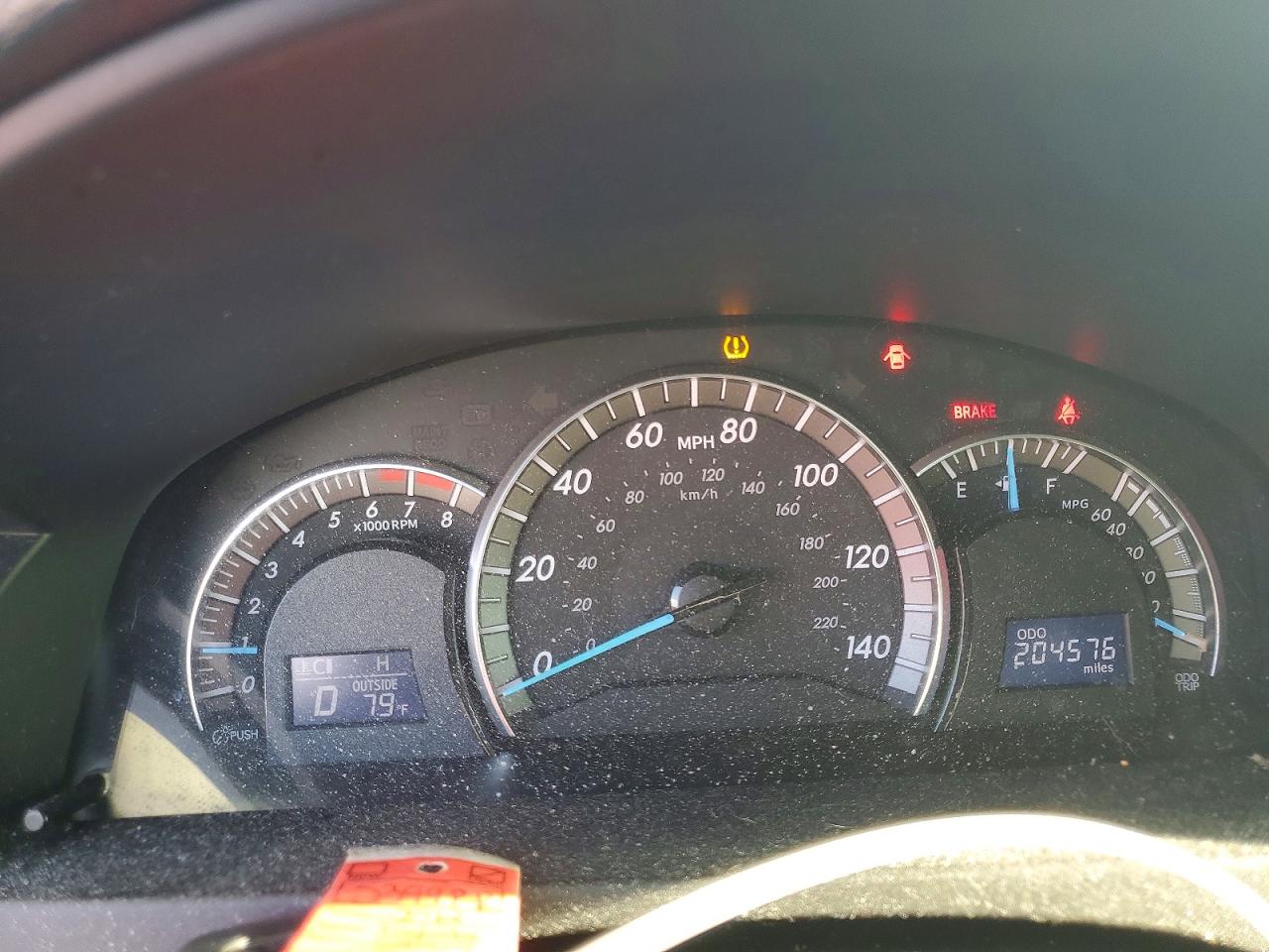 TOYOTA CAMRY 2012 — 10