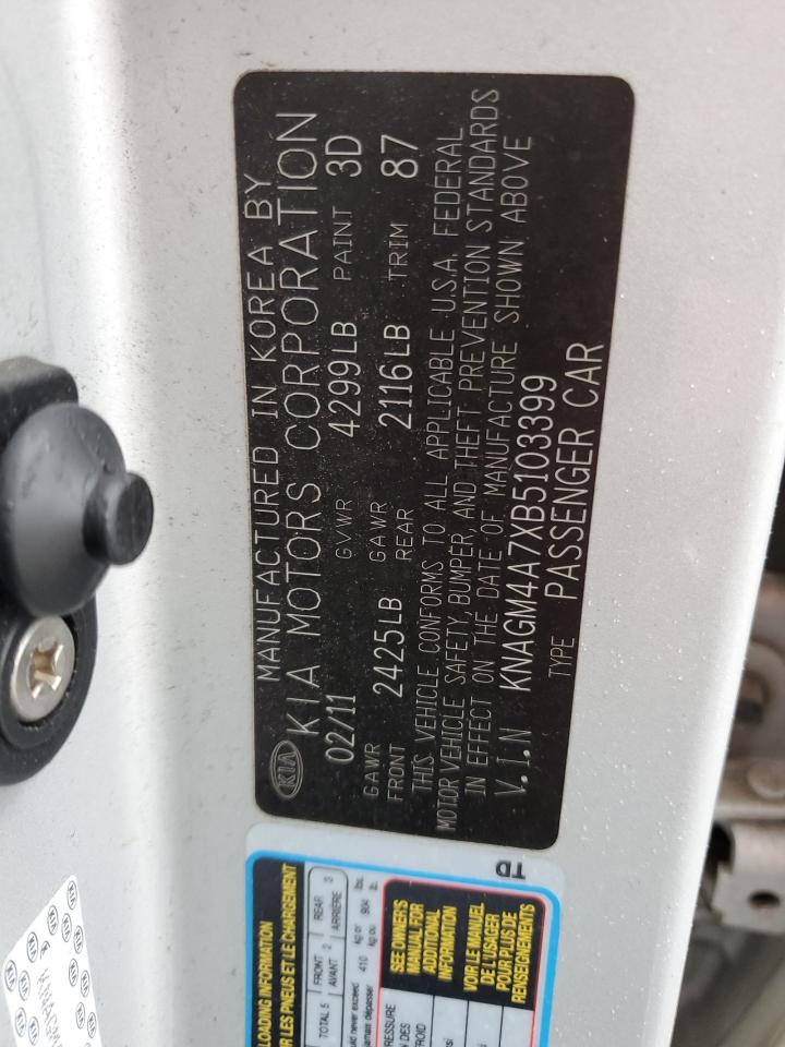 KIA OPTIMA 2011 — 13