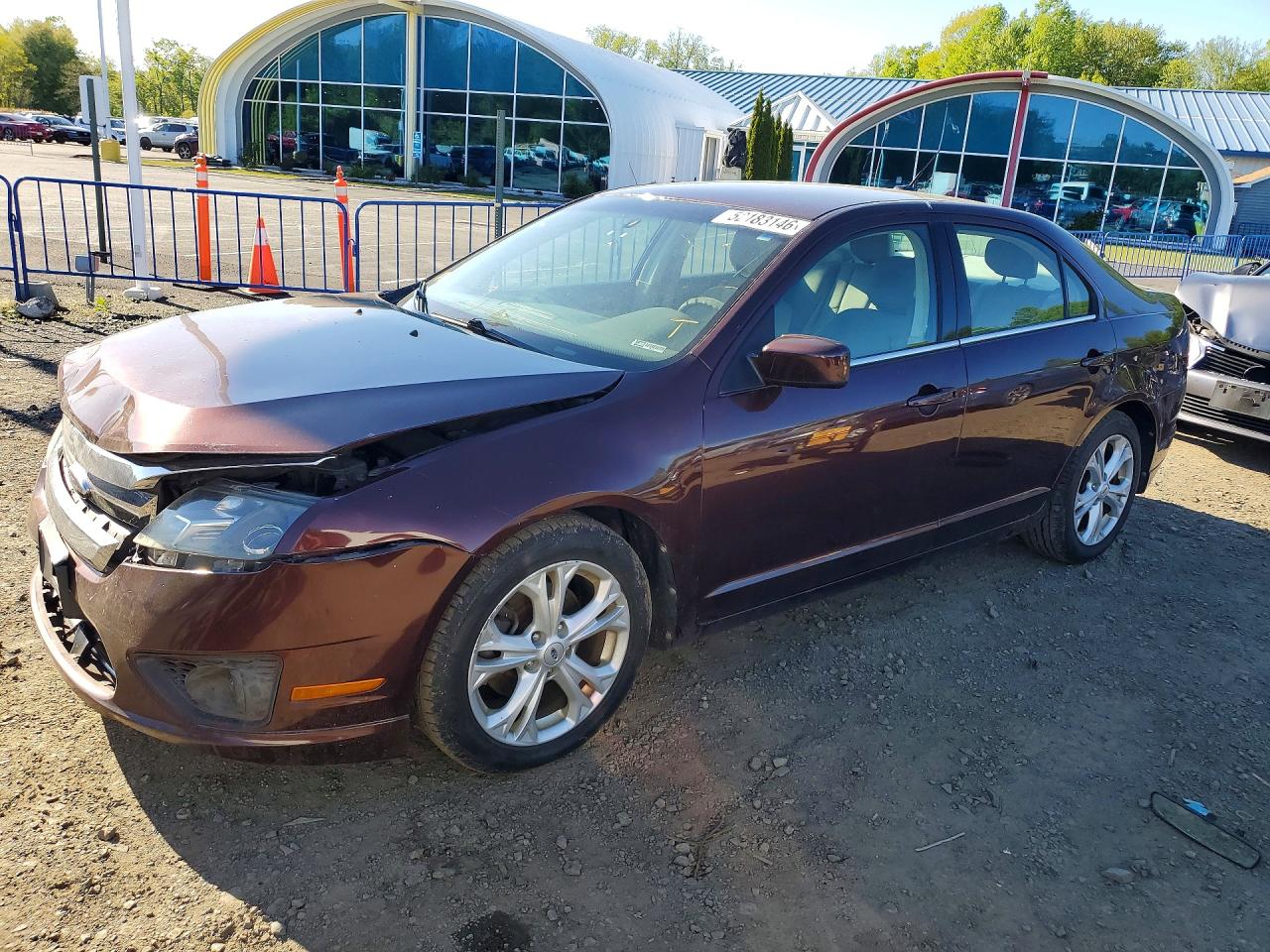 FORD FUSION 2012 — 2