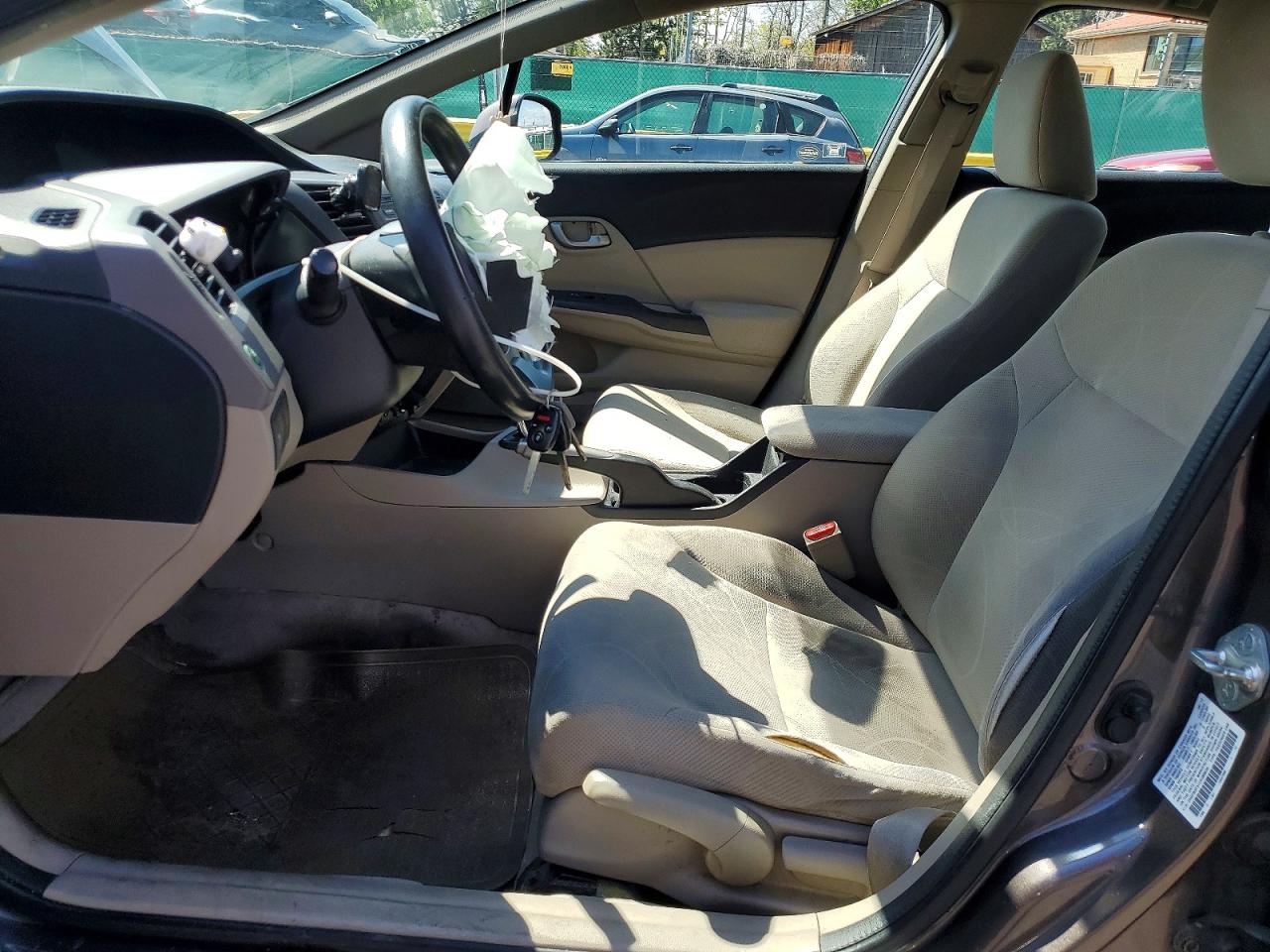 HONDA CIVIC 2012 — 8