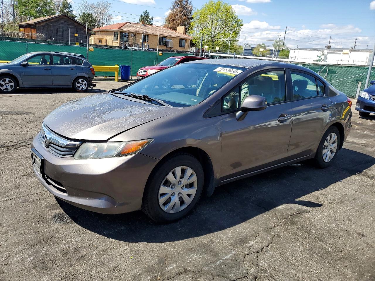 HONDA CIVIC 2012 — 2