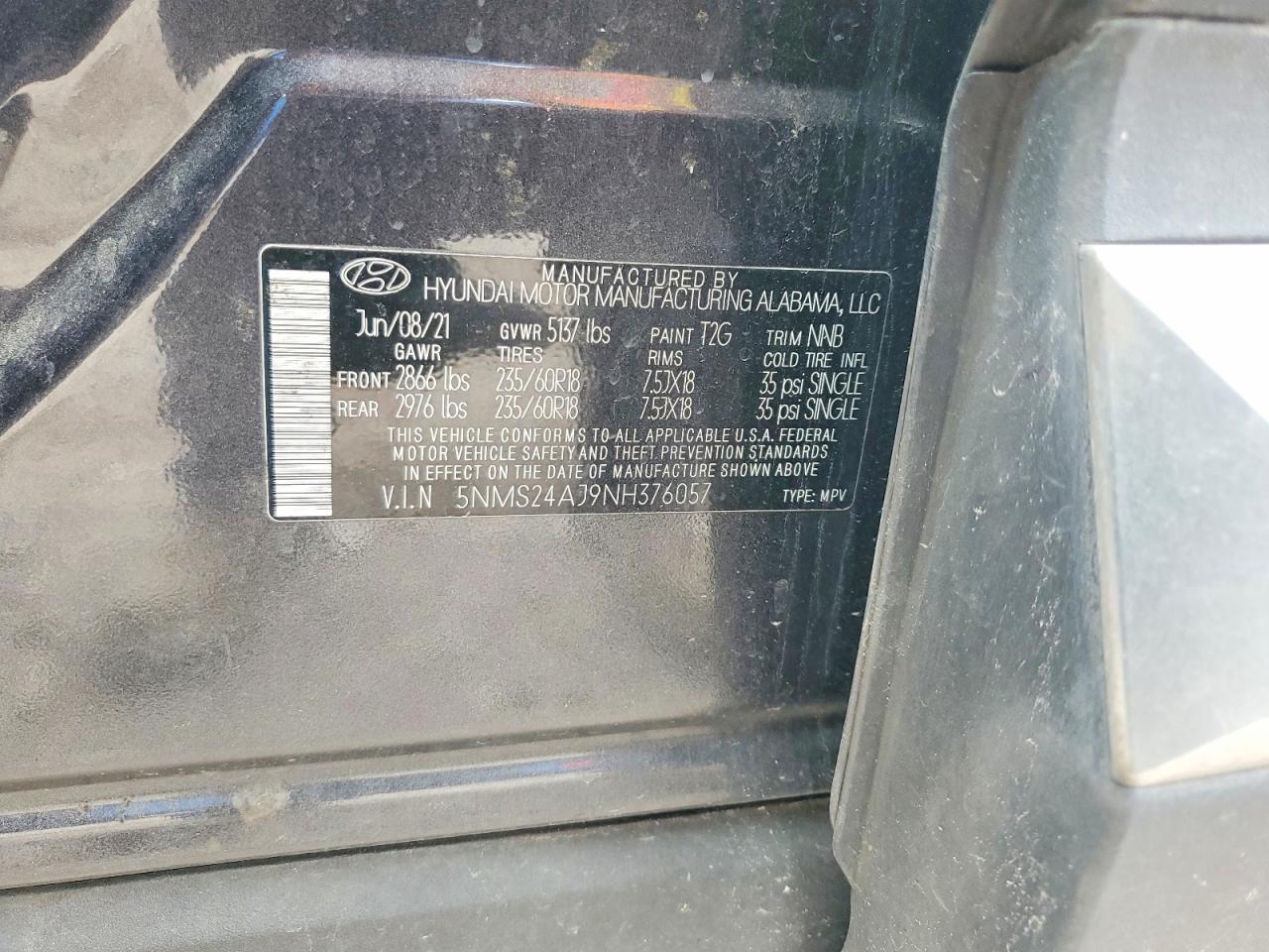 HYUNDAI SANTA FE 2022 — 15