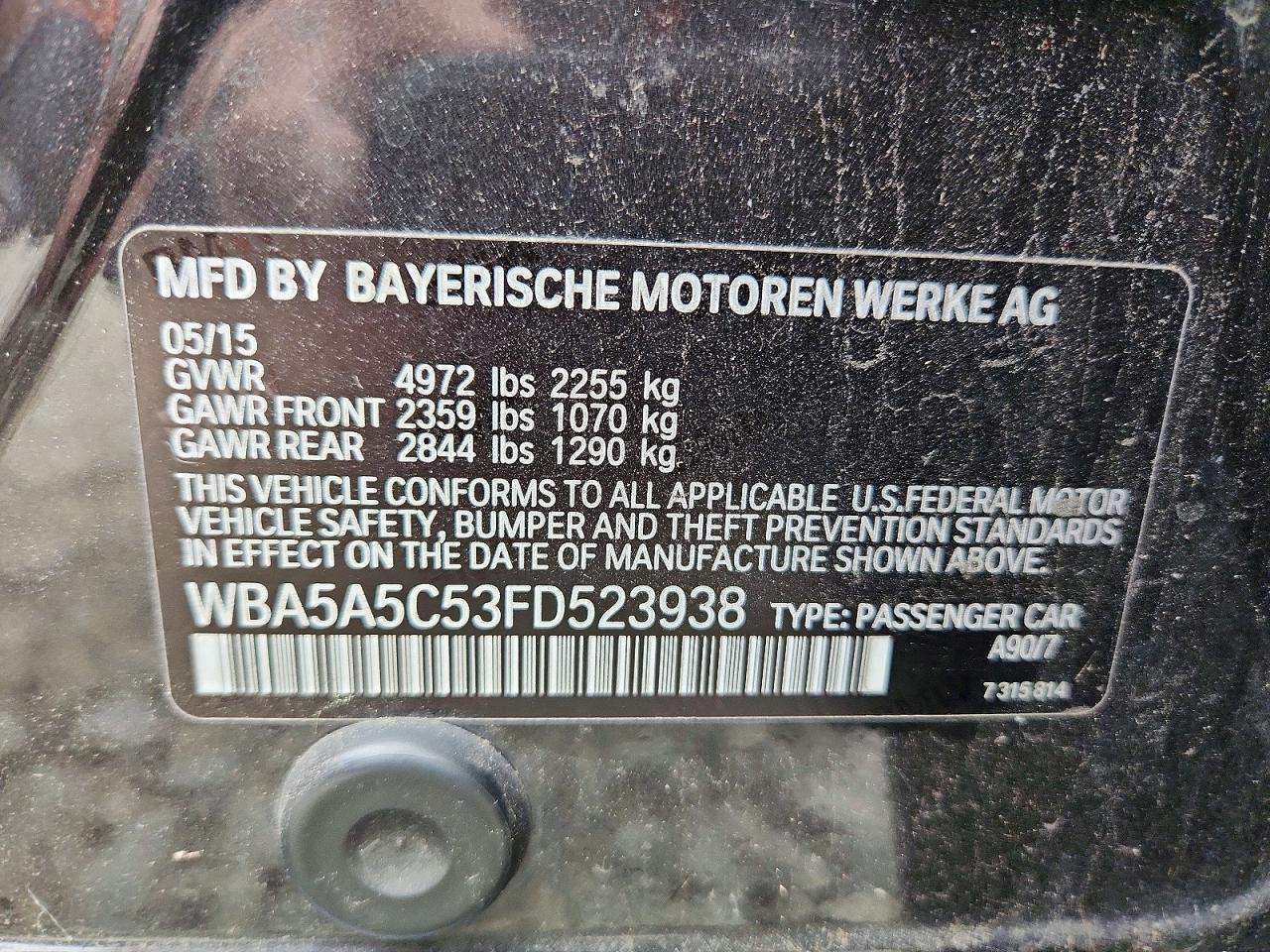 BMW 528 2015 — 13
