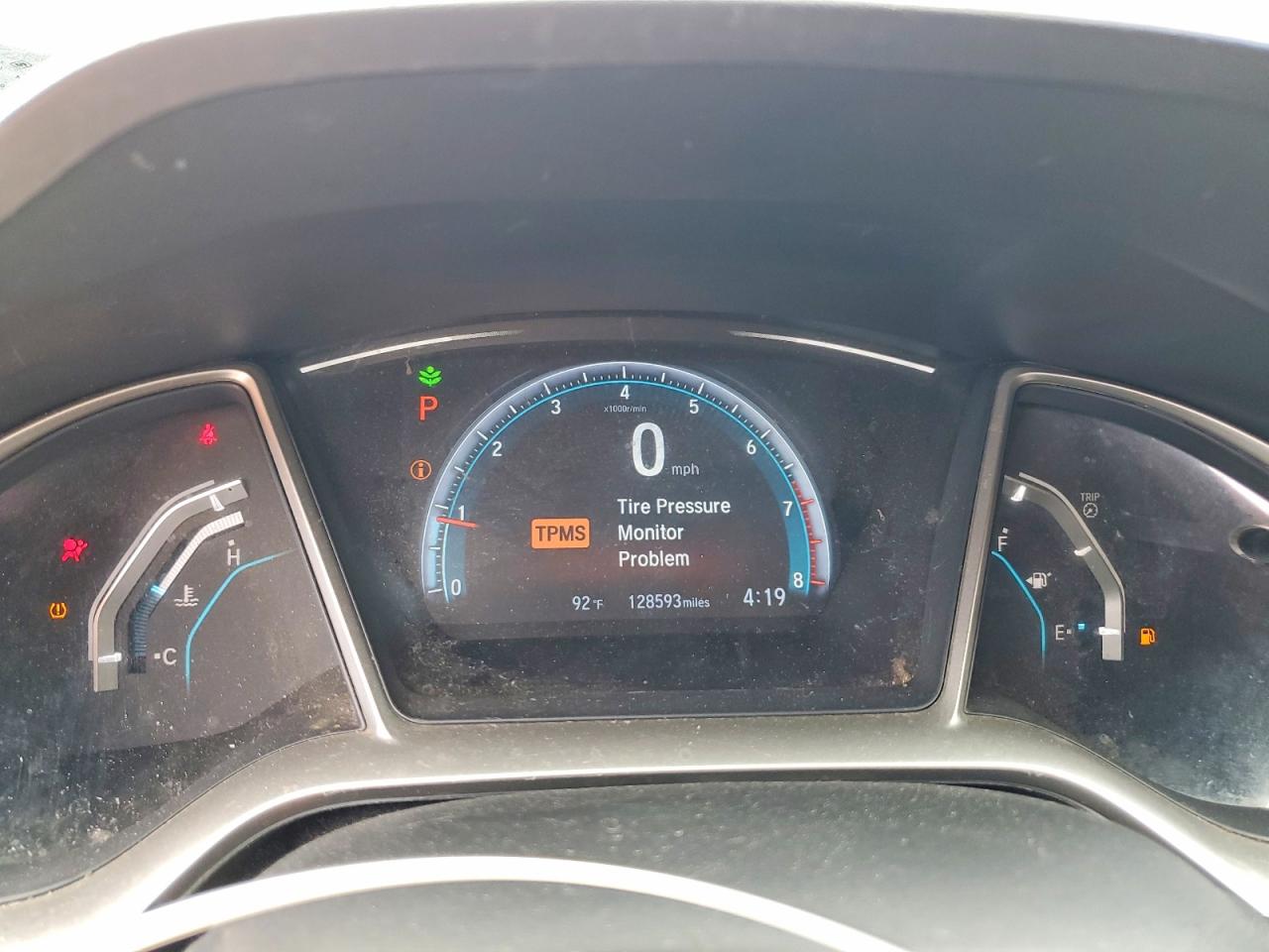 HONDA CIVIC 2016 — 10