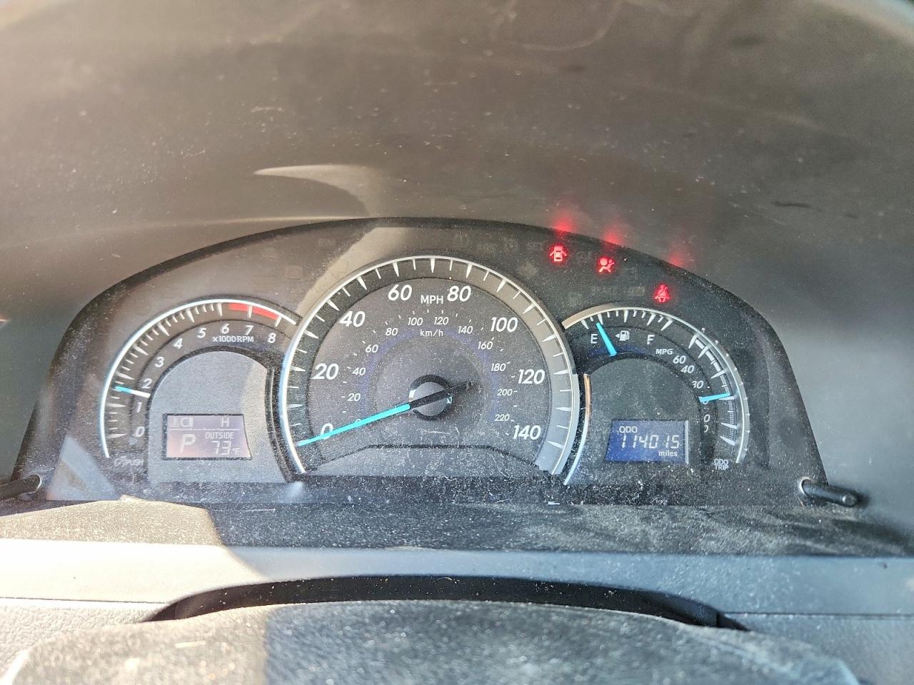 TOYOTA CAMRY 2012 — 10