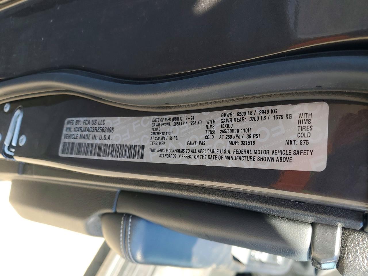 JEEP GRAND CHEROKEE 2024 — 15