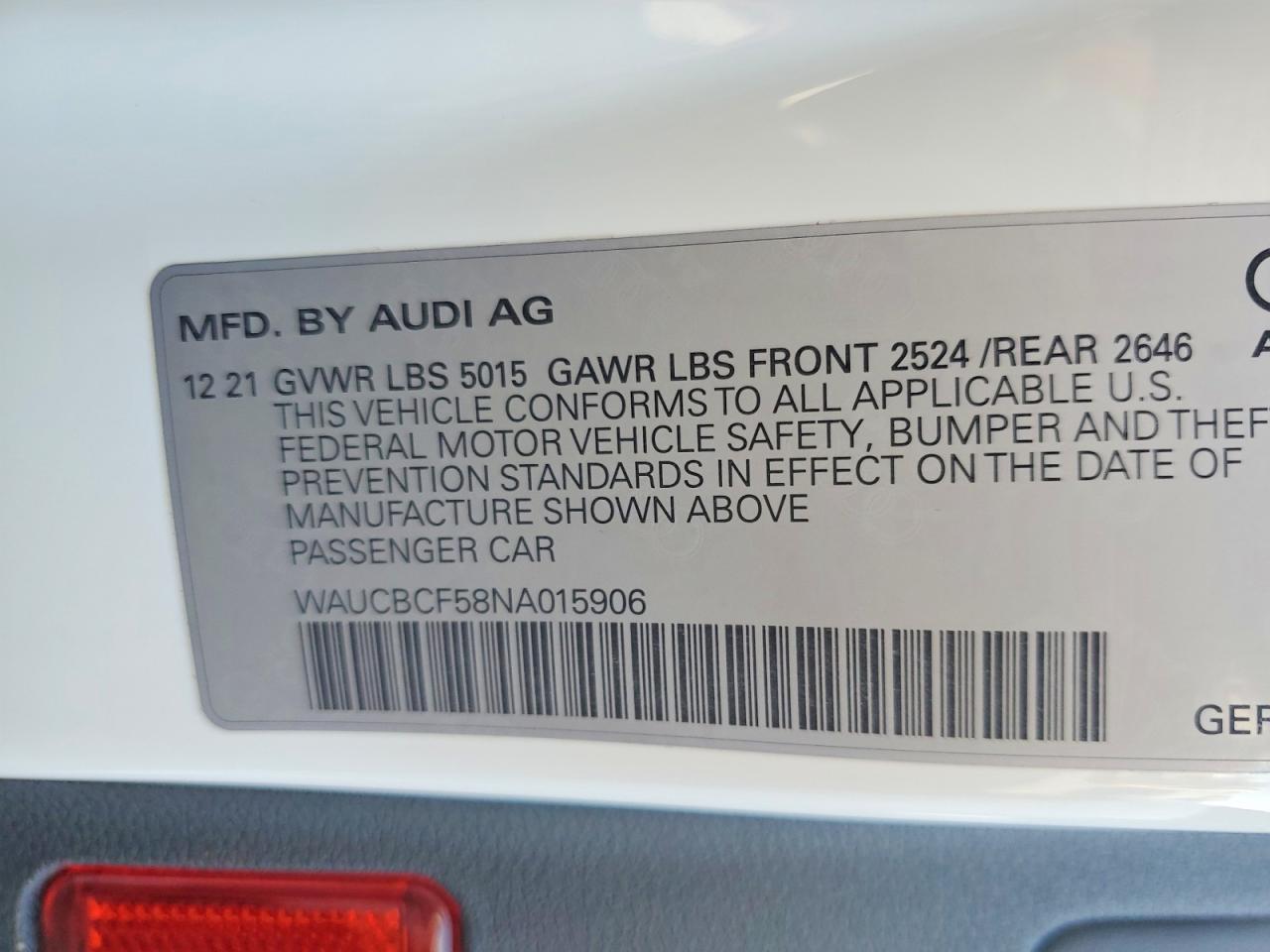 AUDI A5 2022 — 14