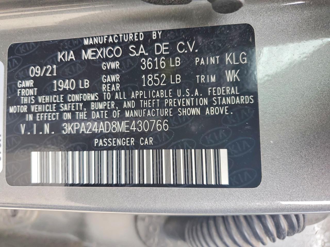 KIA RIO 2021 — 13