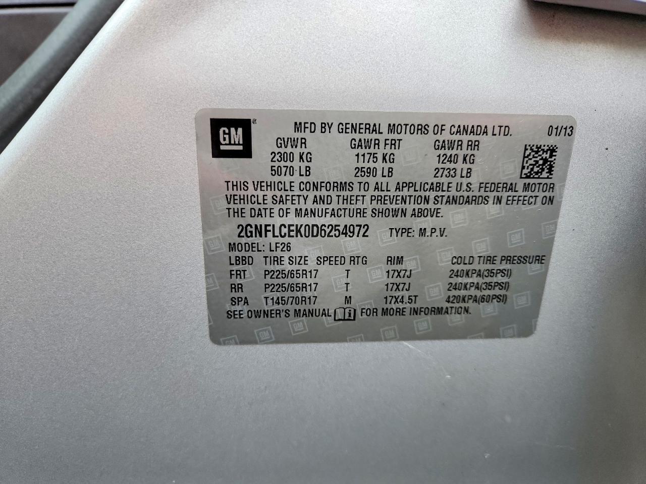 CHEVROLET EQUINOX 2013 — 14